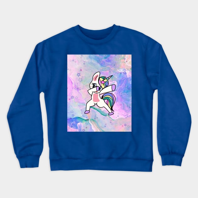 Rainbow Unicorn Crewneck Sweatshirt by Studio Hues
